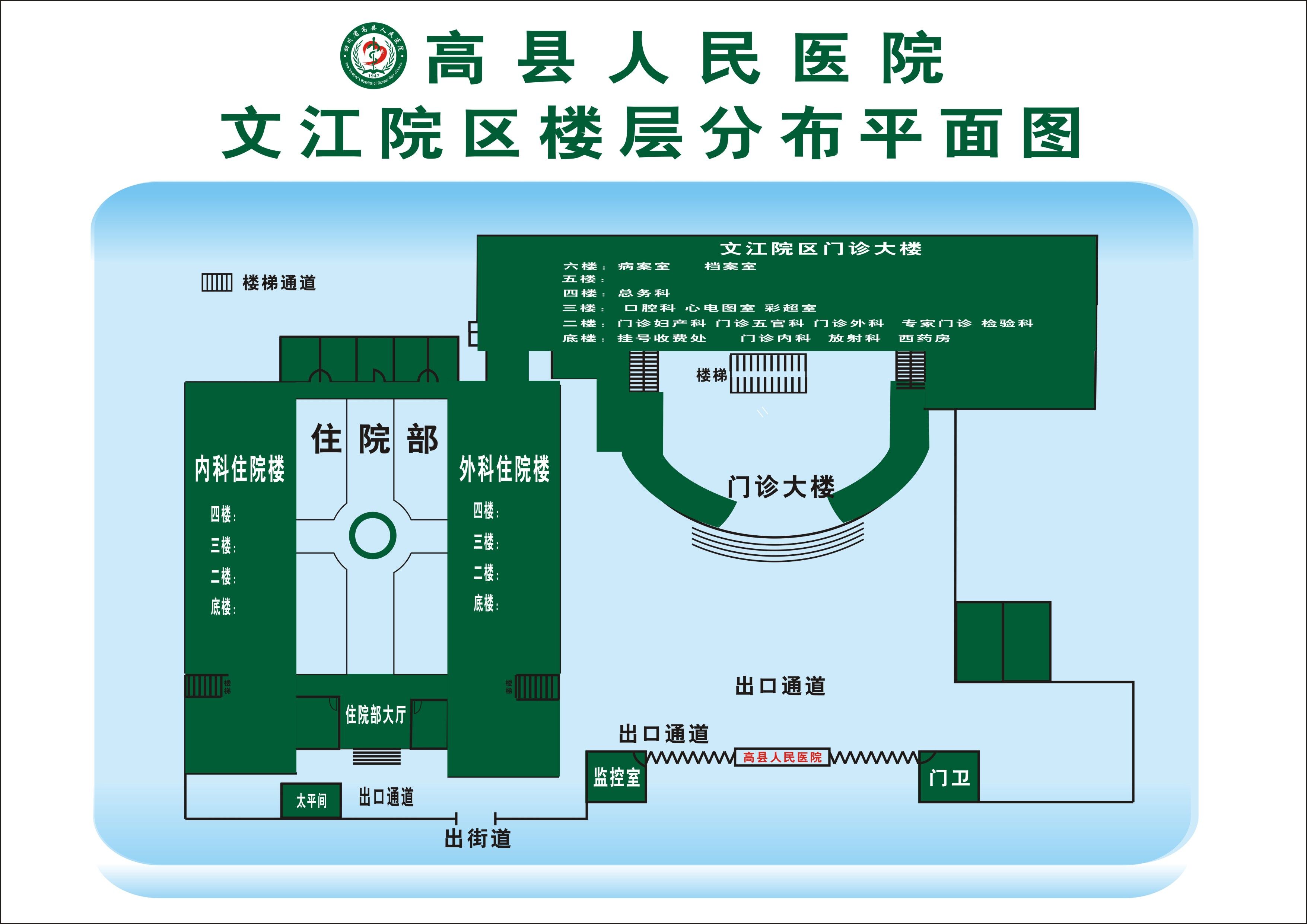 南方医院平面图图片